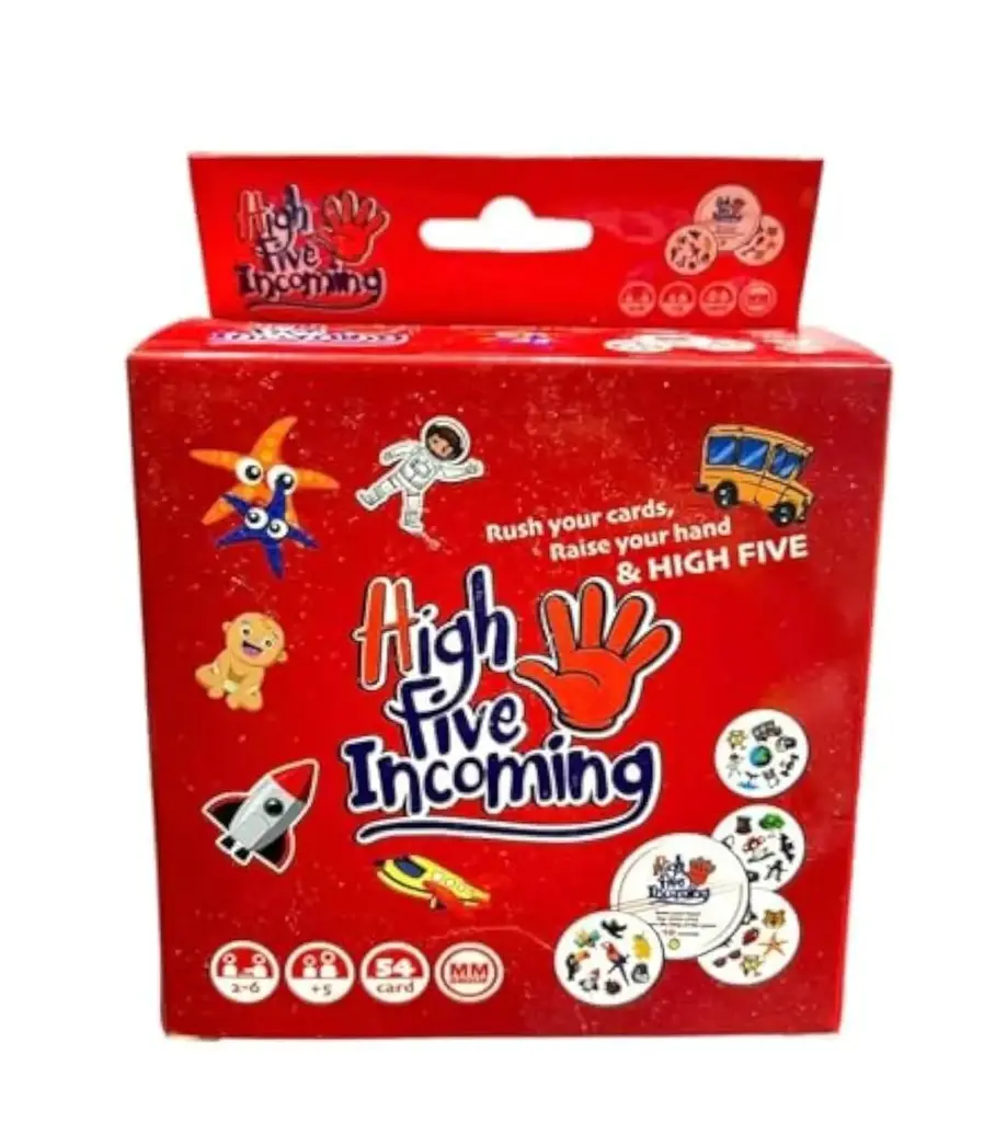 Group game “High Five, I’m Coming” – red box