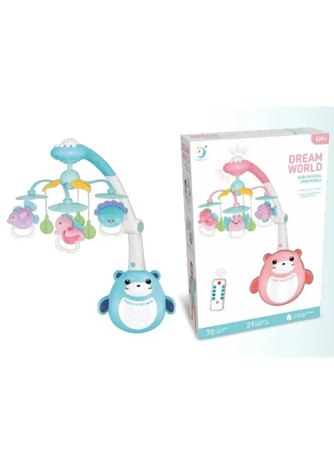 dream world teddy bear musical bed games 