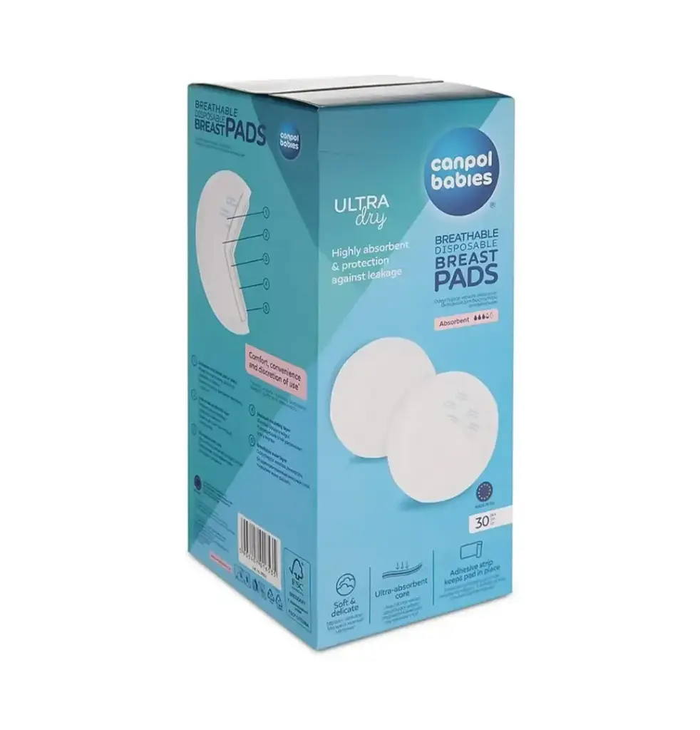 فوط ثدي كانبول بيبيز 30 قطعة 1/653