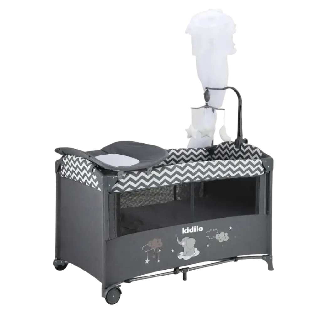  قابل للطي للسفر T701L سرير اطفال كيديلو