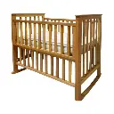 Wooden bed mix large 124x70cm