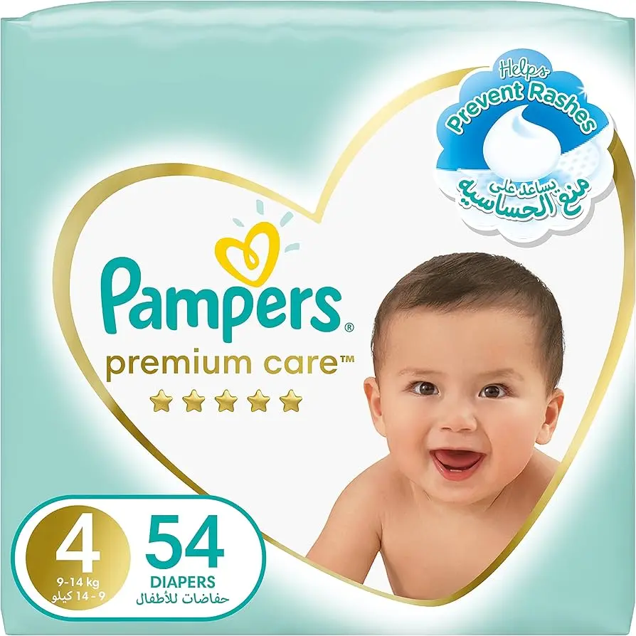 Pampers premium care size 4