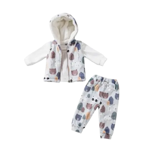 full moon Baby pajamas 3 pcs 17530+17532+17524