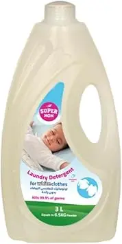 منظف غسيل سوبر مام للملابس البيضاء 3 لتر