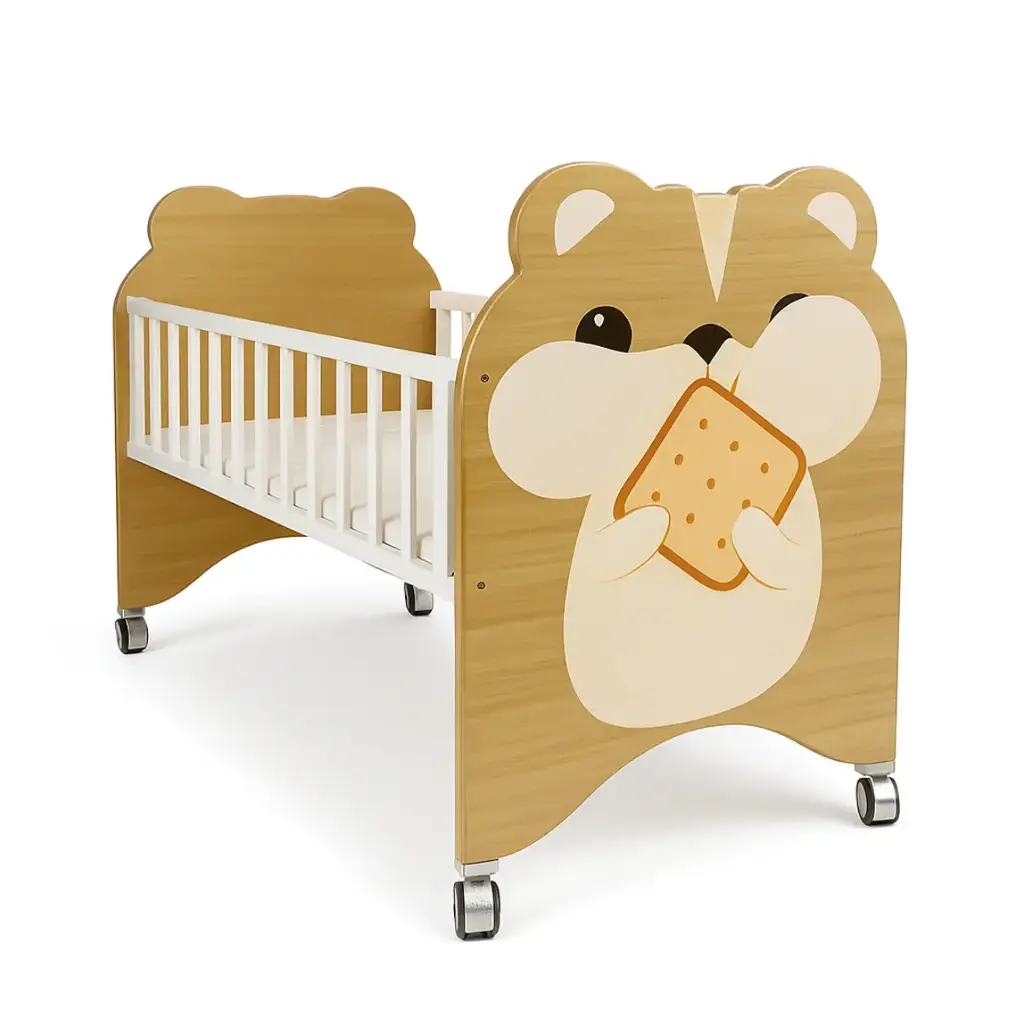 Cool baby wooden bed 203 