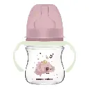 Canpol babies Wide Neck Anti-colic Bottle with Glowing Handles PP EasyStart 120ml Sleepy Koala 35/236