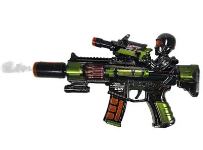 442-10 636 Army character on Gun