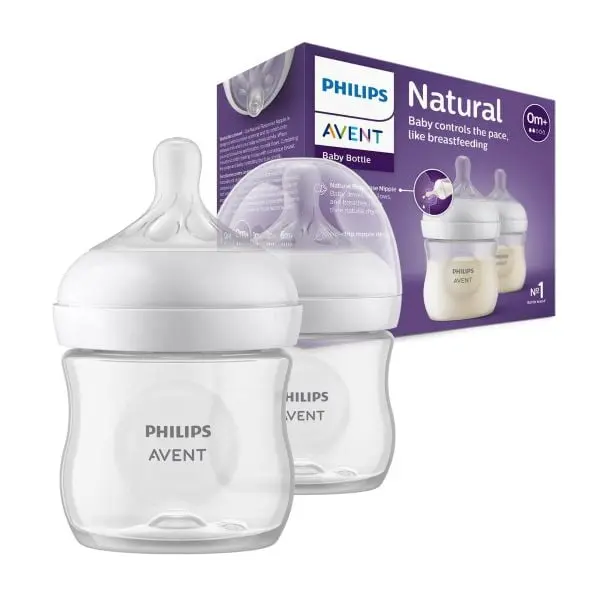 Philips Avent Natural Response Bottle 0M+ 125ml 2Pack 900/02 