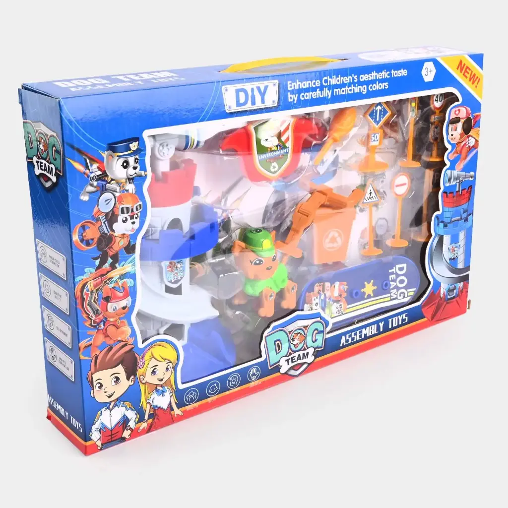 A34-063 Paw patrol DIY Assembly Character Toy