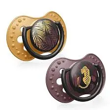 سكاتة سيليكون لوفي ديناميكية 0-3 أشهر قطعتين "أجواء الغابة" بنت