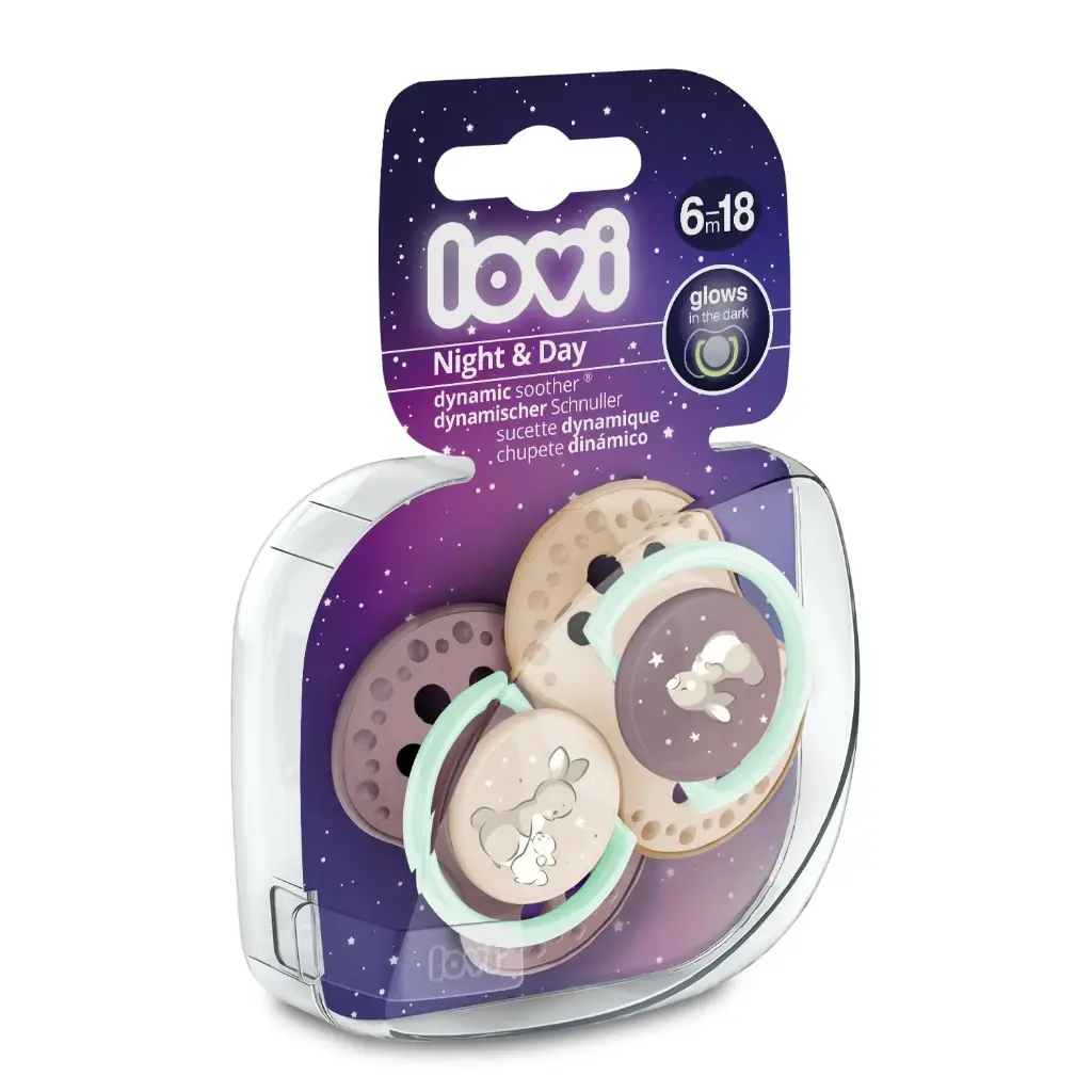 LOVI Silicone Dynamic Soother 6-18m 2 pcs 22/903