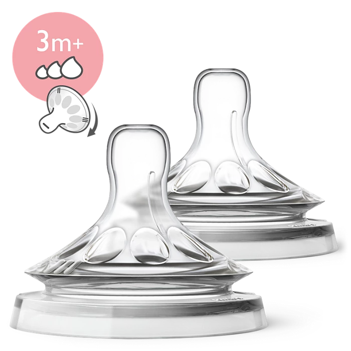 Philips Avent Natural Teat 3m+ 045/27