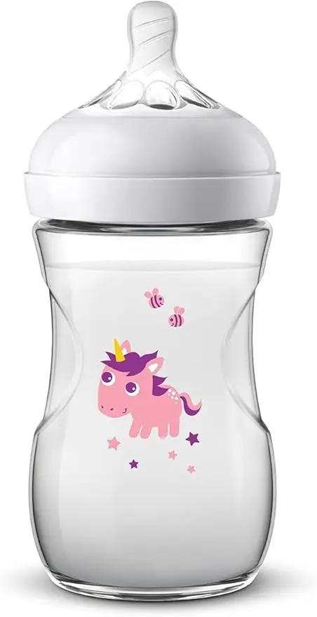 Philips Avent Natural Bottle 260ml  unicorn 1M+ 070/25 