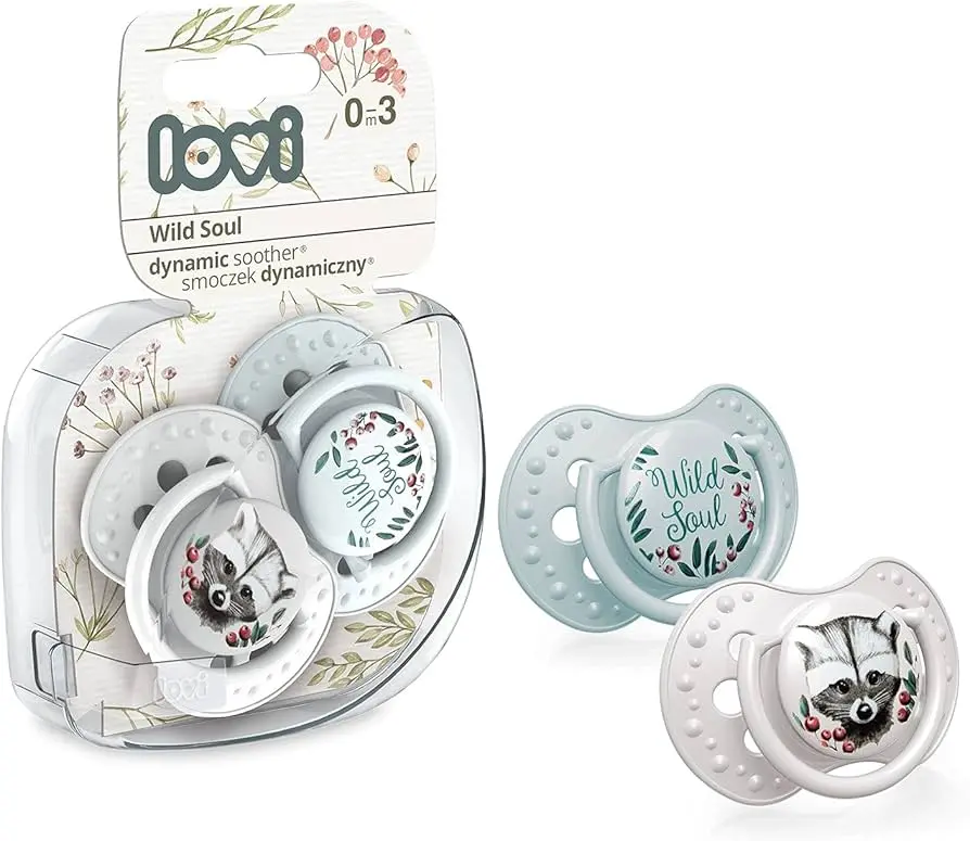 Notch Wild Soul girl 0-3 months 2 pcs dynamic pacifier 22/882 