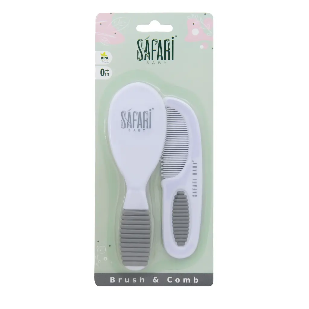 SAFARI HAIR BRUSH & COMB S523 