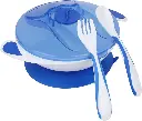 True Feeding bowl with fork & spoon 2040  