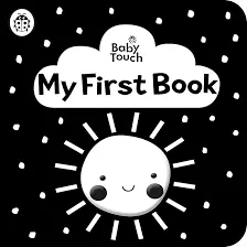 baby soft book black & white