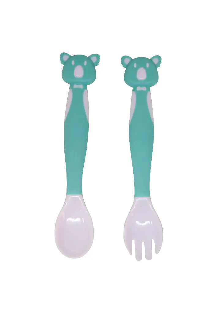 SAFARI Flexible plastic spoon & fork s720 