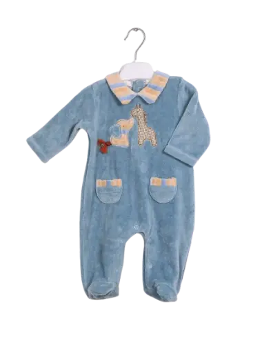Embroidered Newborn Romper – 31618