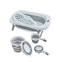 حوض استحمام تويميز مع دلو، مقياس حرارة، إبريق ماء ym018