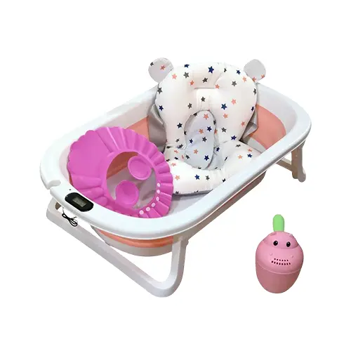 bathtub silicone set with thermometer 