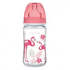Canpol babies EasyStart Anti-colic Wide Neck Bottle 240ml PP JUNGLE 35/227