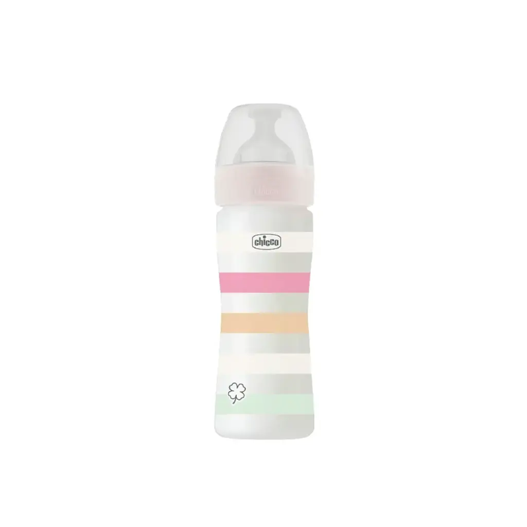 Chicco Well-Being Plastic Feeding Bottle 250 ml 