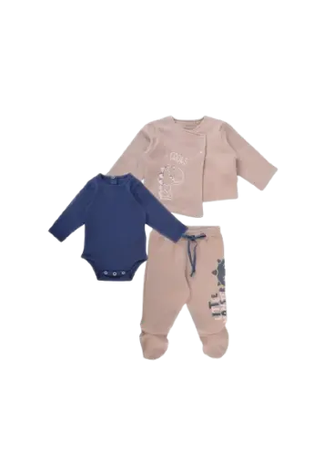 3pieces Set Little Dino 294-24