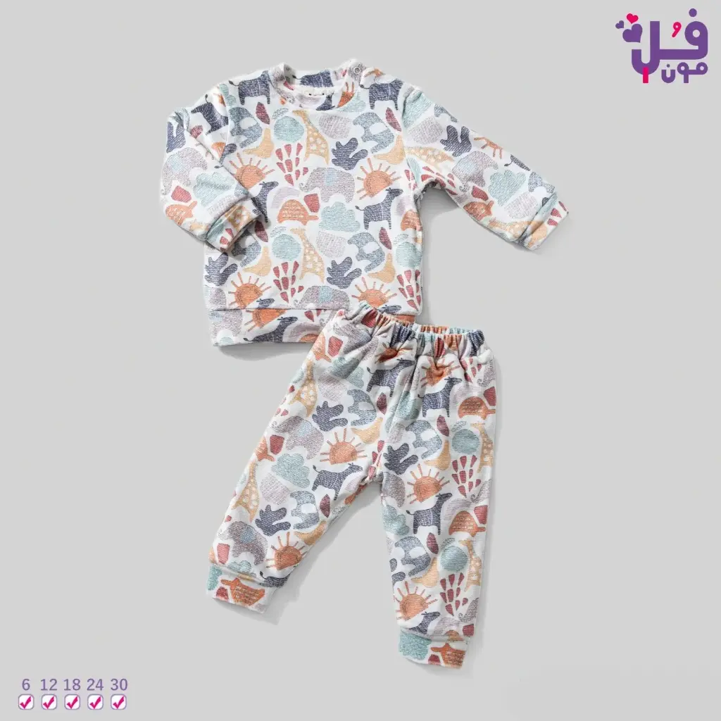 بيجامة هايدي قطعتين 17409