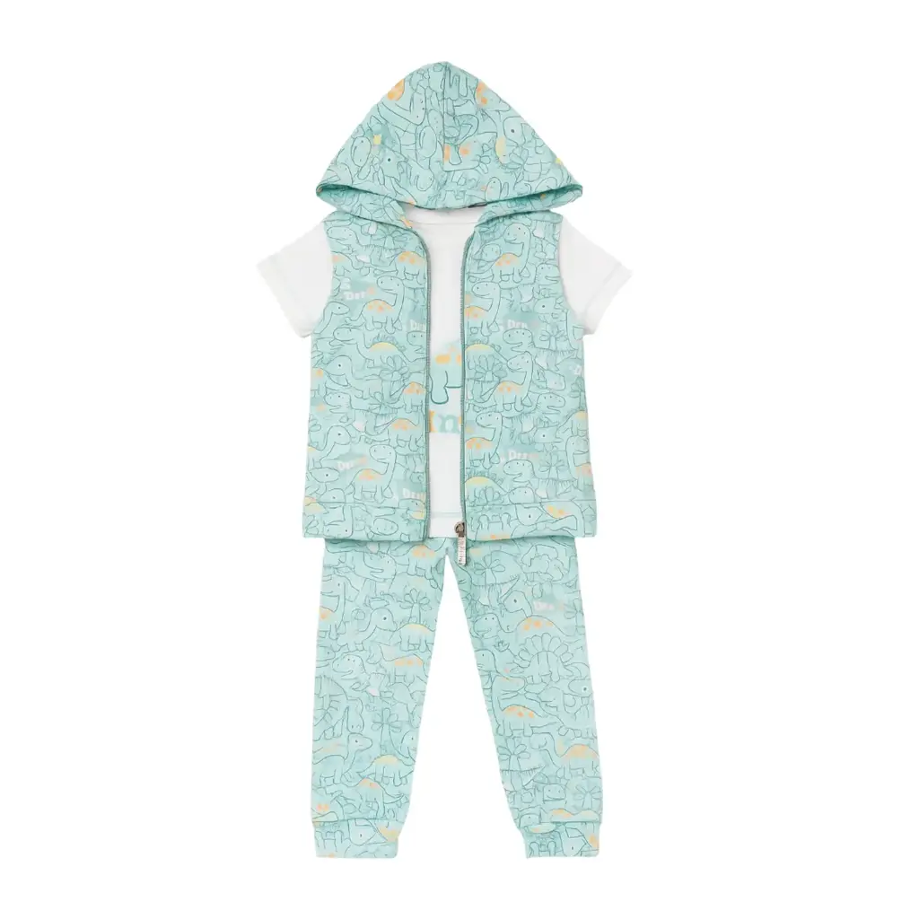Pajamas 3-piece vest 17479