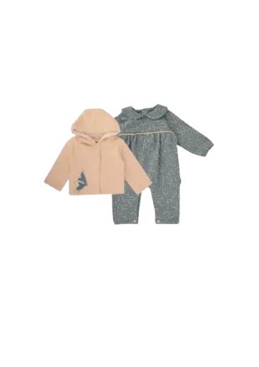 طقم 2 قطعة فراشة 739-24