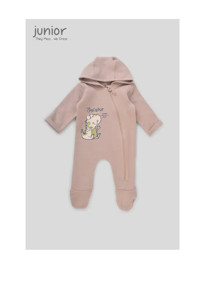 Hooded Romper Little Dino 291-24