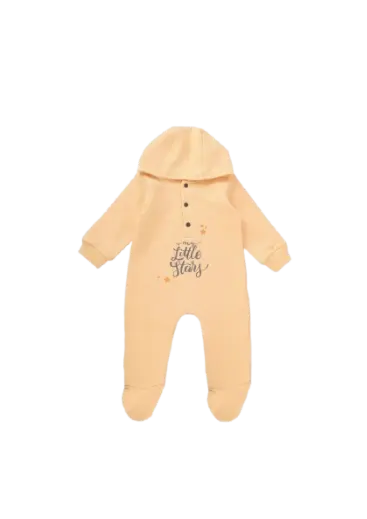 Hooded Printed Romper Sky 311-24