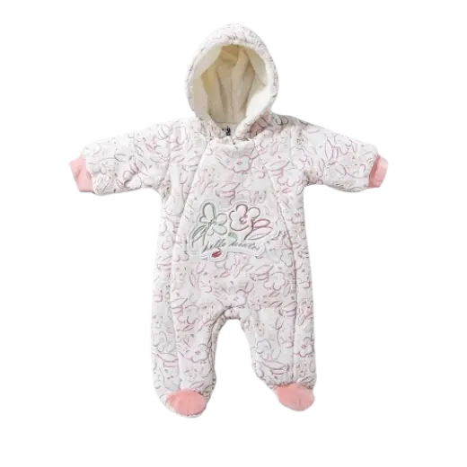 Padded Velvet Salopette – Fiber Filled 15830