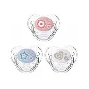 Canpol babies Silicone Soother 0-6m Round NEWBORN BABY with cap 22/562