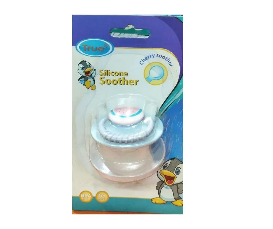  true silicone soother 6m+ 2432