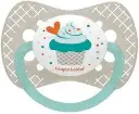 Canpol babies Silicone Symmetrical Soother 0-6m CUPCAKE 23/282