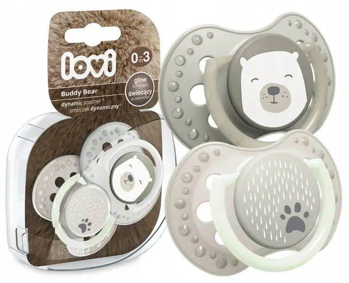 LOVI Silicone Dynamic Soother 0-3m 2pack 22/863