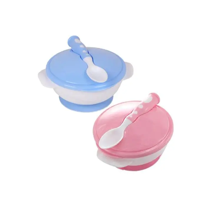 SAFARI Suction bowl with spoon S702
