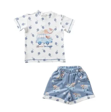 T-shirt and Shorts Set 19259