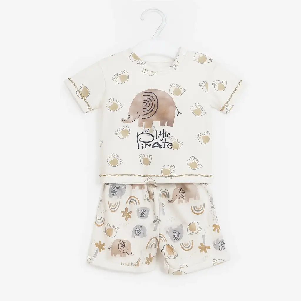 Baby Elephant T-shirt and shorts set 9260