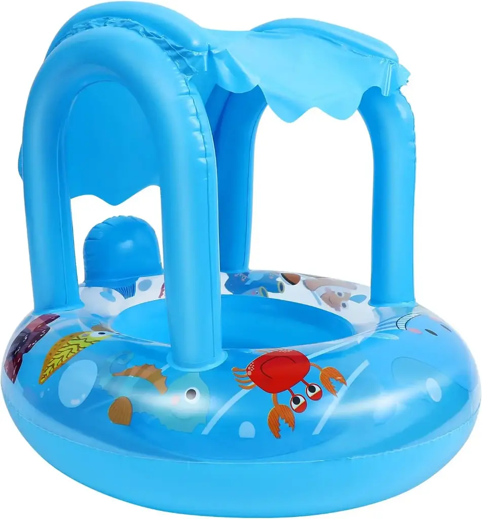 Baby Swimming Float with Umberlla 649-11-12