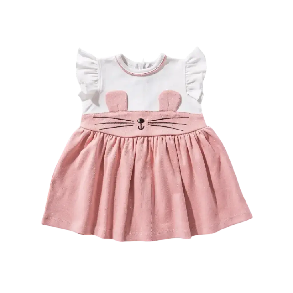 Baby Cheetah Cotton Dress 19230 FULL MOON