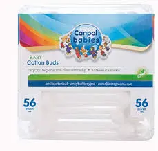 Canpol babies Safe Cotton Buds with Limiter for Babies 56 pcs  3/111