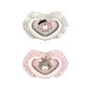 Canpol babies Silicone Symmetrical Soother 0-6m 2pcs  22/647