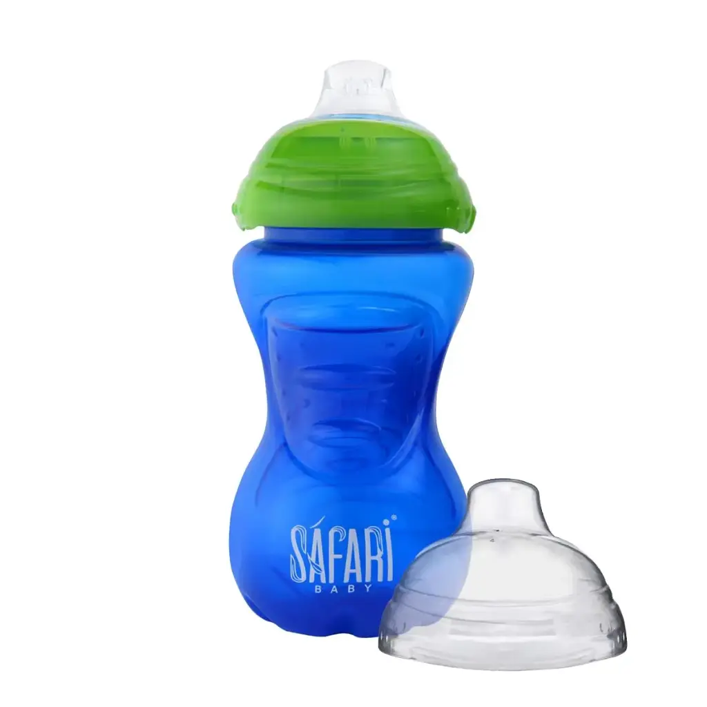 SAFARI Training cup with silicone spout 330ml +6m S202