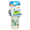 Canpol babies Cup with Flip-top Silicone Straw 400 ml Adventure  4/107