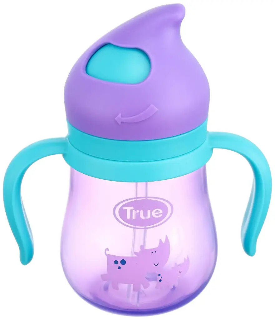 True Gold Straw sport cup 2Handles & cover 210ml 6m+ 9300 
