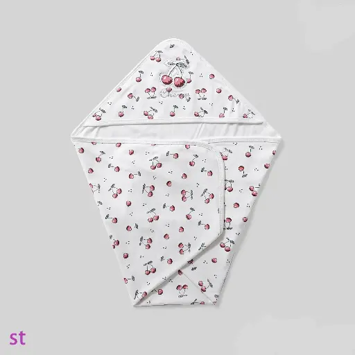 [2992] Interlock cherry cotton cover 7142