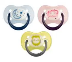 [1689] Canpol babies Cherry Silicone Soother 0-6m NIGHT DREAMS 22/639